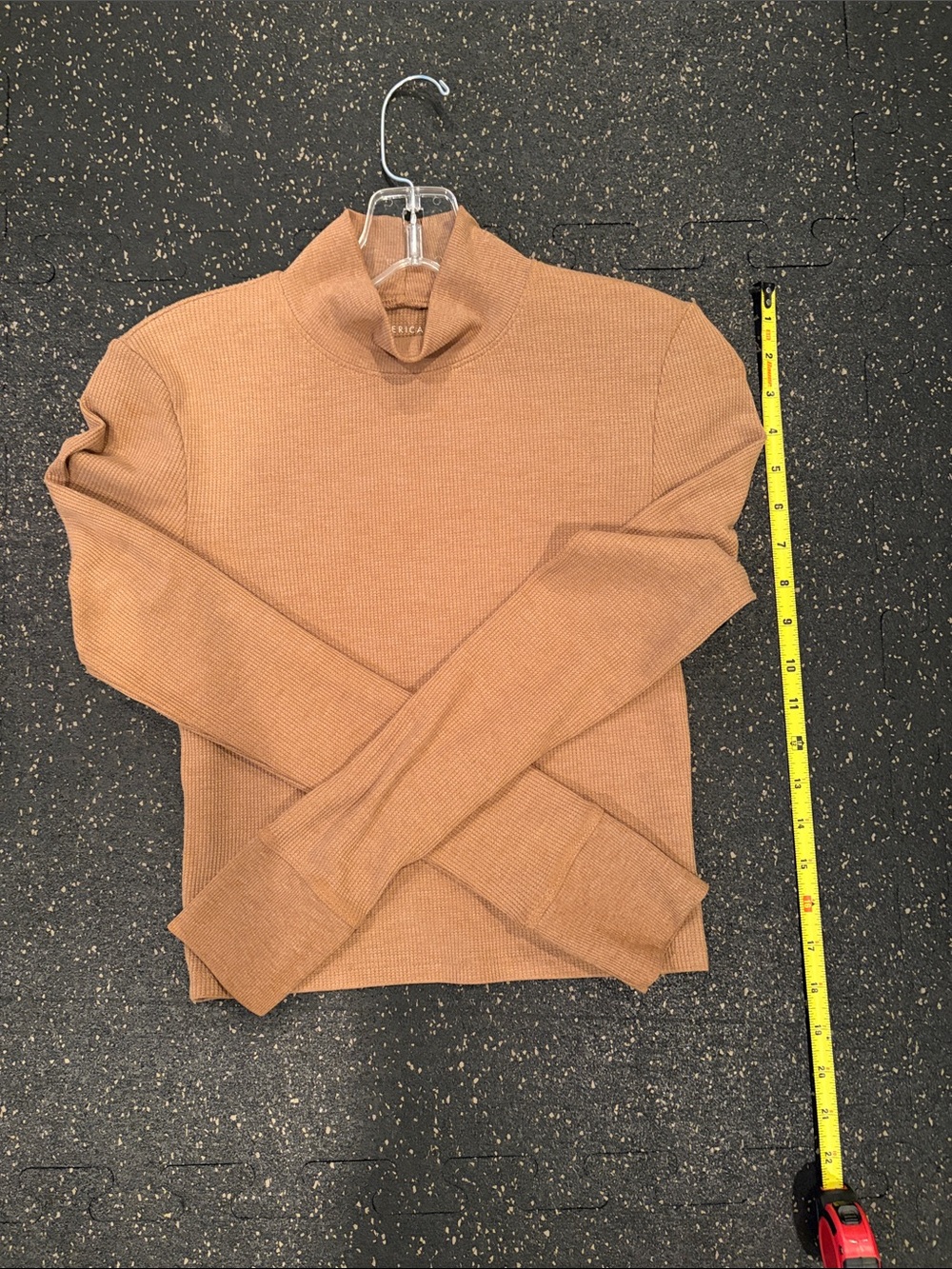 American Eagle Outfitters Ribbed Turtleneck Sweater - Camel